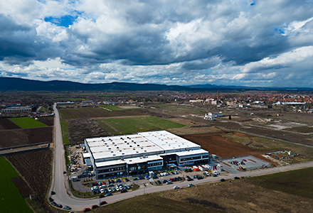 The industrial facility of the client Feka Automotive in Cuprija, with the completed 2nd phase, where Oktopaz rendered construction supervision - thumbnail