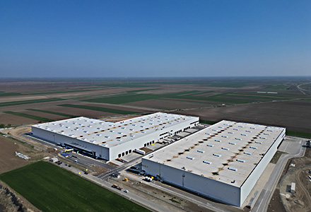 The industrial facility of the client CTP in Kac near Novi Sad (1st and 2nd phases together), where Oktopaz rendered construction supervision - thumbnail