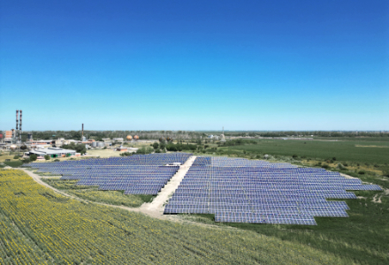 The photovoltaic power plant Hipol in Odzaci, where Oktopaz rendered construction supervision - thumbnail